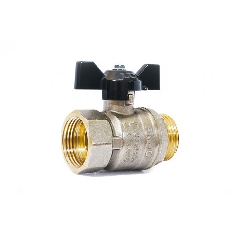 Кран шаровой LD Pride 1" В/Н бабочка Ду25 Ру40 (12)