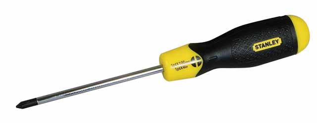 Отвертка Pz 2 х 100 мм Cushion Grip / Stanley