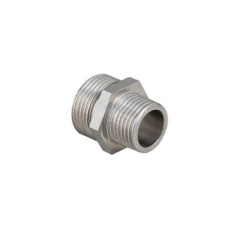 Ниппель переходной 1 1/2" x 1"НР латунный