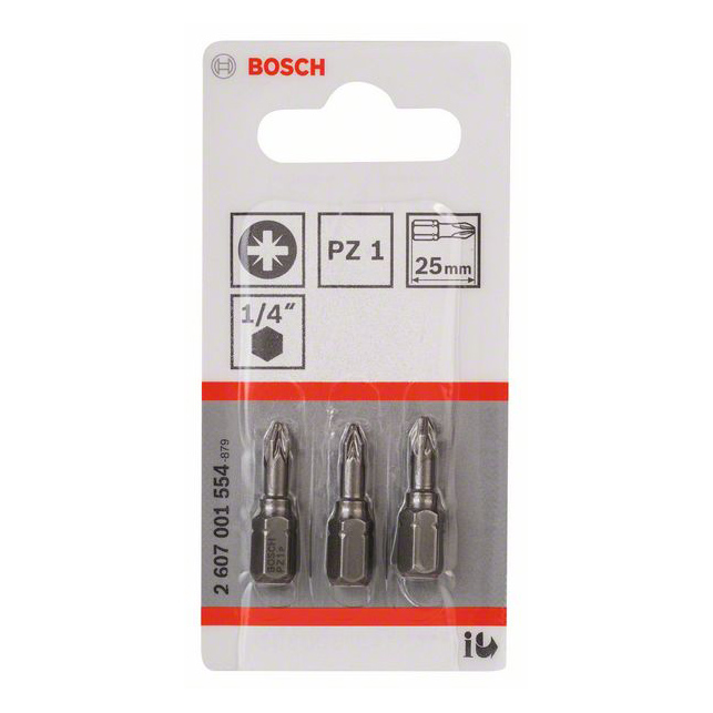 Бита BOSCH 25 мм Pz1 XH (упак.)