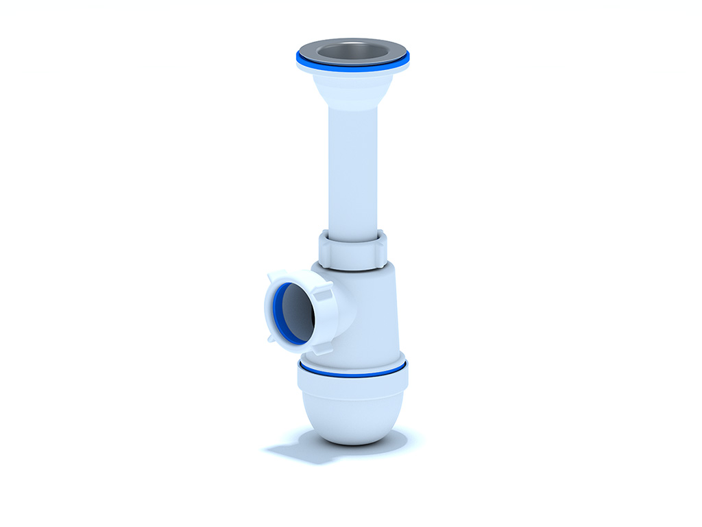 Сифон для мойки АНИ C0500   1 1/2*40