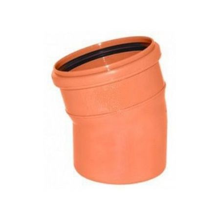 Отвод (ORANGE) 110х15° нар. канализации "RTP"