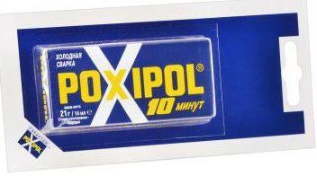 Poxipol холодная сварка прозрачная 14 мл. poxi00267/366