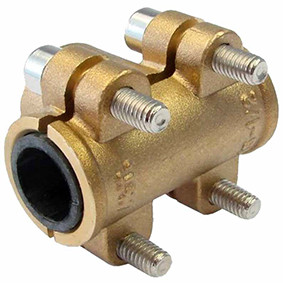 Водоотвод латунный 1/2" х1/2" х1/2"ВР TIM