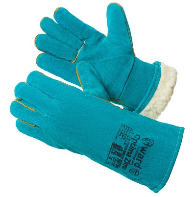 GWARD Optima Zima краги из спилка утепл. мех , зеленые