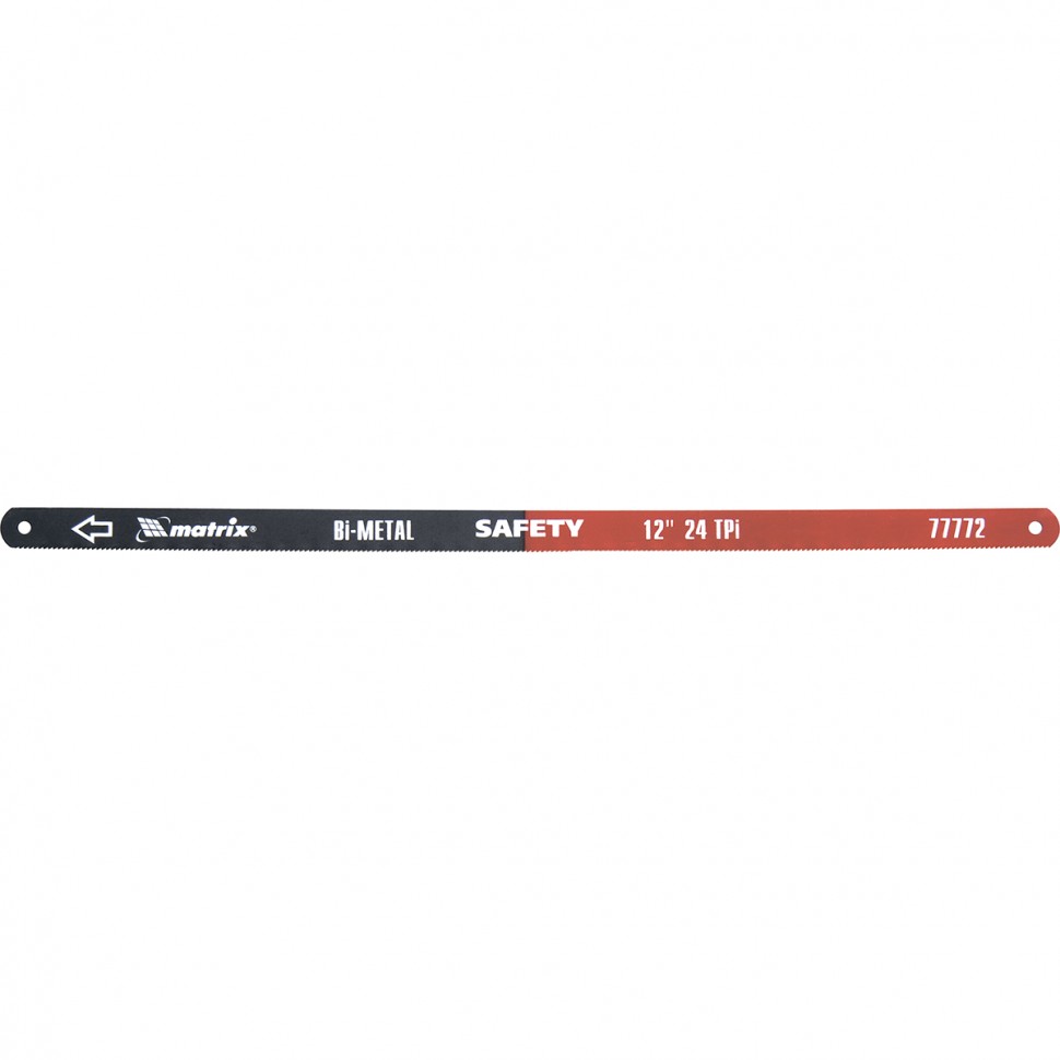 Полотно ножовочное по мет. 300мм 24TPI MATRIX