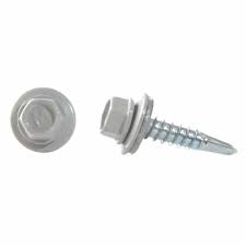 Саморез 4,8*35 RAL7004 кровельный по дереву св.сер