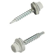 Саморез 4,8*35 RAL9010 кровельный по дереву белый
