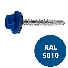 Саморез 5,5*19 RAL5010 кровельный по мет