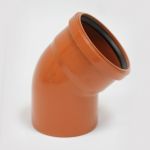 Отвод (ORANGE) 110х30° нар. канализации "RTP"