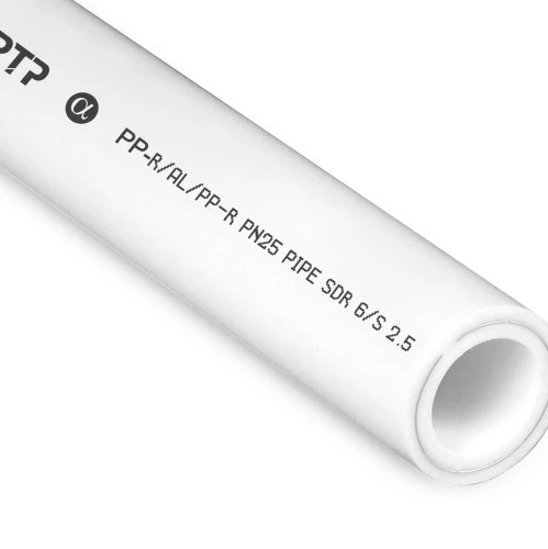 Труба ПП арм. ALUMINIUM Ø25х4.2мм, 4 МЕТРА SDR 6 PN25 (100)