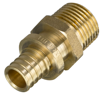 Муфта аксиальная Ø20(2.8)*1/2"M TIM