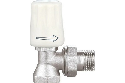 Радиаторный кран 3/4" УГЛОВОЙ