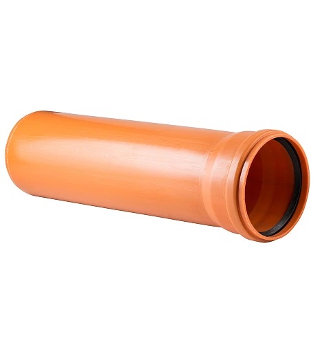 Труба (ORANGE) 110х1500мм нар. канализации SN4 "RTP"