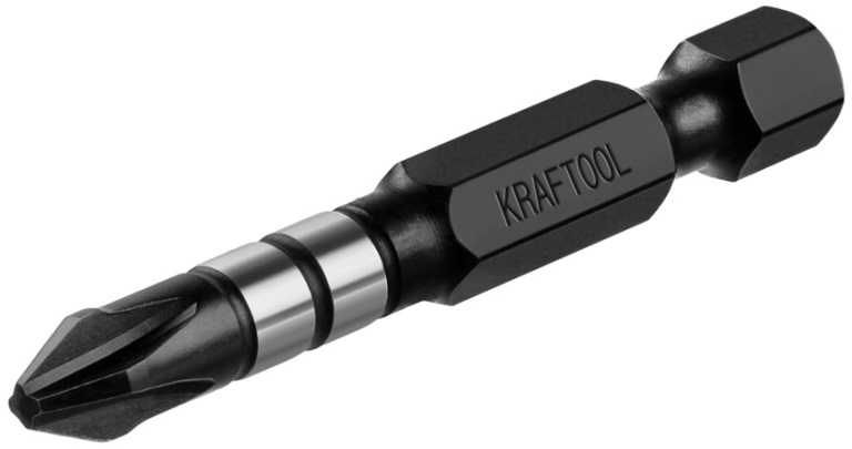 Бита PH2*50мм, тип хвостовика Е 1/4" Impact Pro // KRAFTOOL