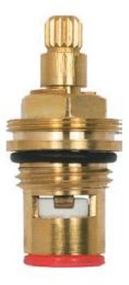 Кран-букса 1/2 керамическая 15 шлиц., 180° двойная нить 3703.15