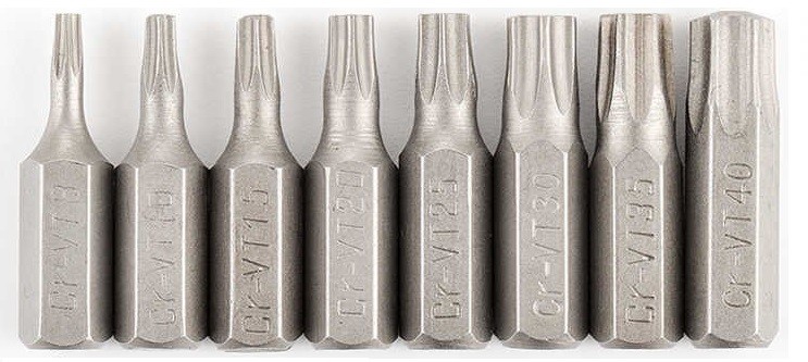 TORX 25ммНабор насадок WP 10шт
