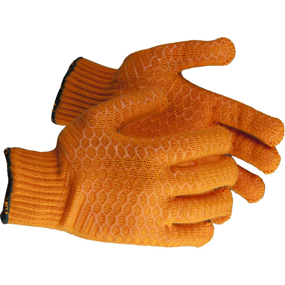 Перчатки ЗУБР с противоскольз., двухст., перекрестным покр. (11278-XL)