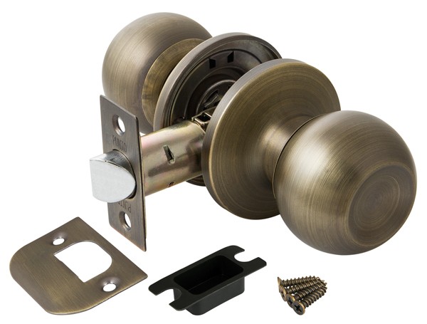 Ручка защелка DK672 MAB-PS (6072 MAB-P) (без фик.) мат. бронза (34231) (PUNTO)