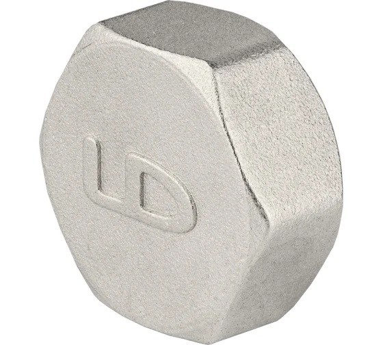 Заглушка 1 1/2" ВР латунная
